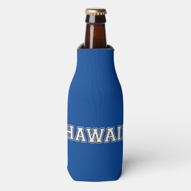 Hawaii Flaschenkühler (Flaschenvorderseite)