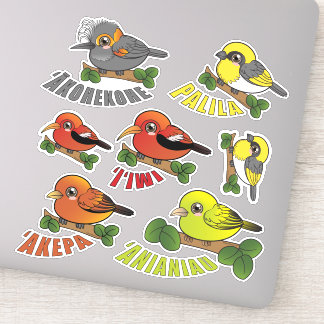 Hawaii Forest Birds Pack Aufkleber