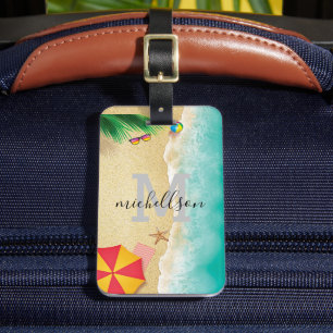 Hawaii Foto individuelle Name Gepäckanhänger