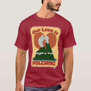 Hawaii Funny Lava Cartoon  Wanderung Motto T - Shi T-Shirt