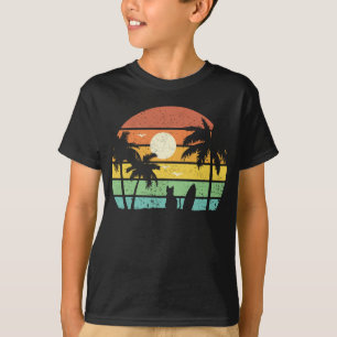 Hawaii Funny Surfen Katze Urlaub T-Shirt