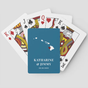Hawaii Gastgeschenk Hochzeit Deck Karten, Staat Ka Spielkarten