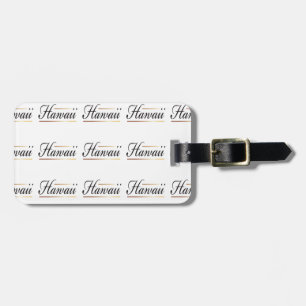 Hawaii-Gepäcktag Gepäckanhänger