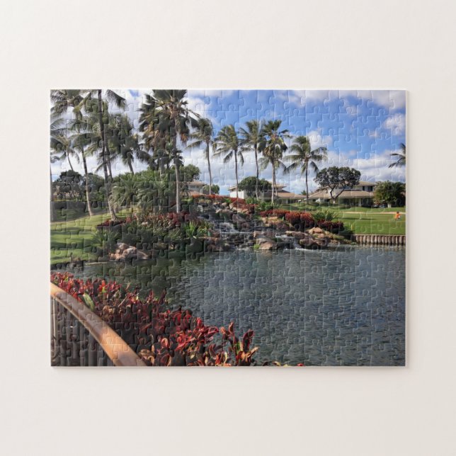 Hawaii - Golfing Puzzle (Horizontal)