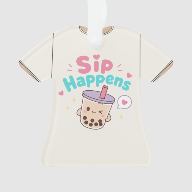 Hawaii Grafik T-Shirt  Ornament (Vorderseite)