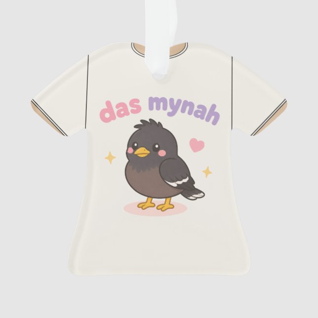 Hawaii Grafik T-Shirt  Ornament (Vorderseite)