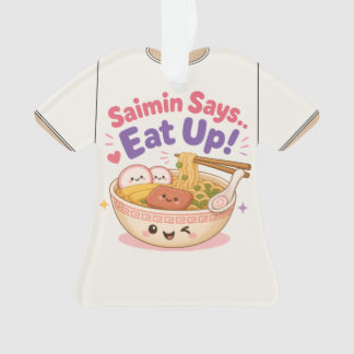 Hawaii Grafik T-Shirt Ornament