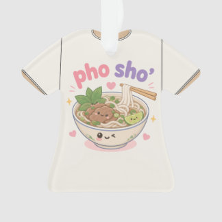Hawaii Grafik T-Shirt Ornament