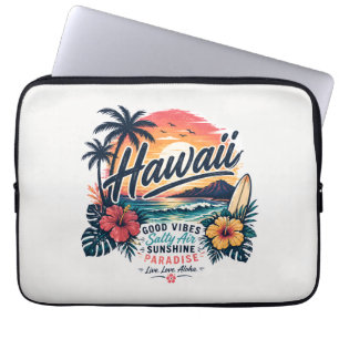 Hawaii – Gute Vibes, Salzwasser, Sonnenschein-Para Laptopschutzhülle
