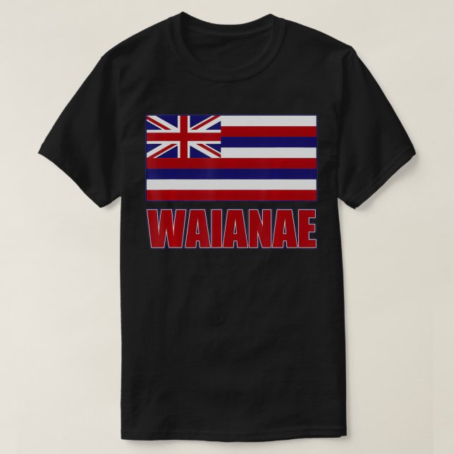 Hawaii Hawaii Flag, Hawaii 96792 T-Shirt (Design vorne)