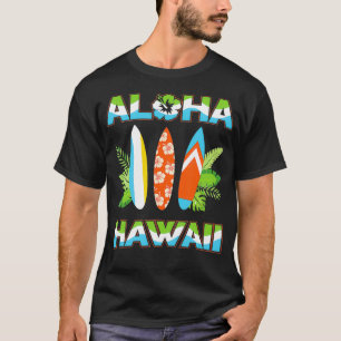 Hawaii Hawaiian Beach Aloha Sommerurlaub Geschenke T-Shirt