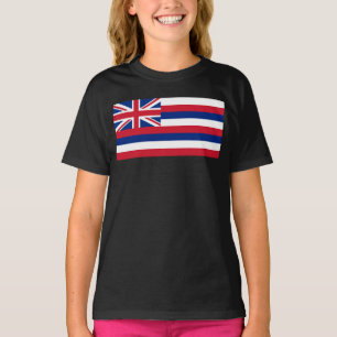 Hawaii, hawaiianische Aloha-Paradies-Staatsflagge T-Shirt