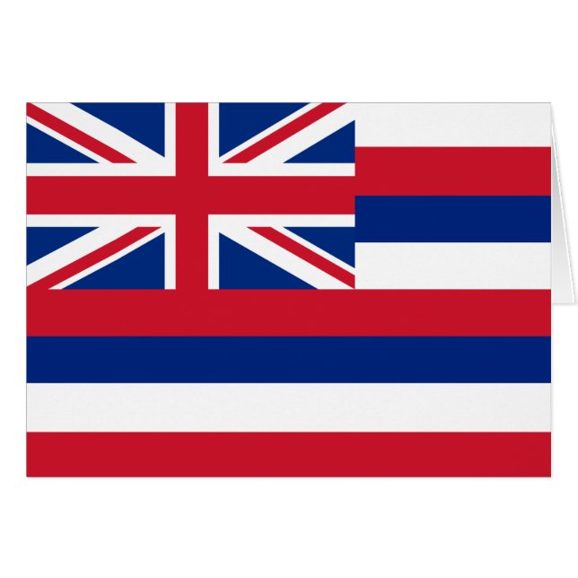 Hawaii, Hawaiianische Paradiesflagge (Vorderseite (Horizontal))