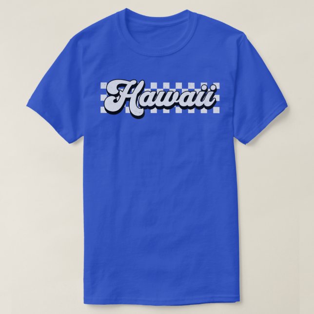 Hawaii Hi Checkered Racing Flag Hawaii TShirt 1 (Design vorne)