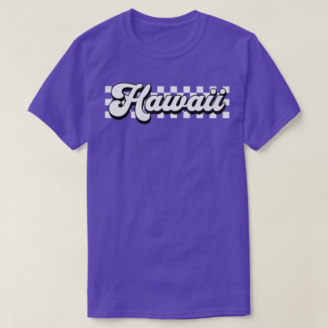 Hawaii Hi Checkered Racing Flag Hawaii TShirt 3 (Design vorne)