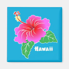 Hawaii-Hibiskus Magnet