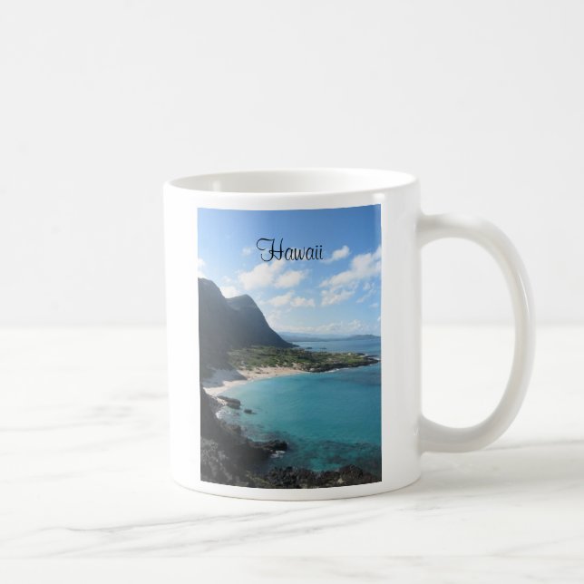 Hawaii-Hochzeits-Tasse Tasse (Rechts)