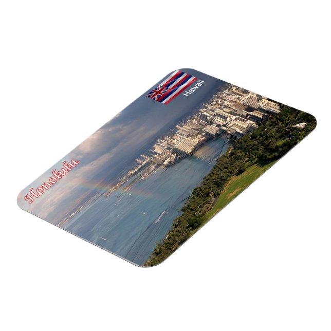 Hawaii - Honolulu - Magnet (Linke Seite)