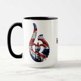Hawaii Honu Tribal Hook HIFlag Tasse