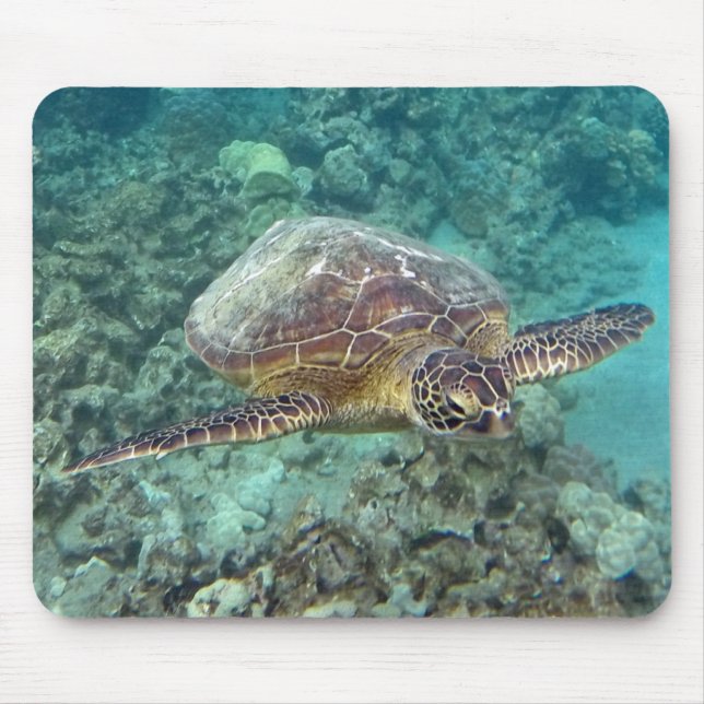 Hawaii Honu Turtle Mousepad (Vorne)