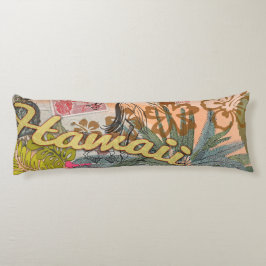 Hawaii Hula Travel Blume Vintag Seitenschläferkissen