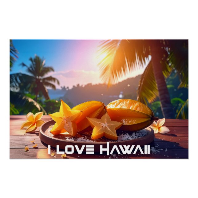 HAWAII - ICH LIEBE HAWAII POSTER (Vorderseite)