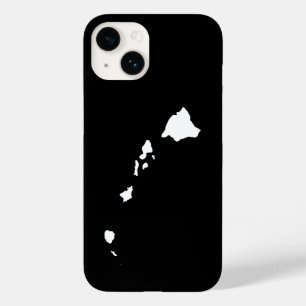 Hawaii in Weiß und Schwarz Case-Mate iPhone 14 Hülle