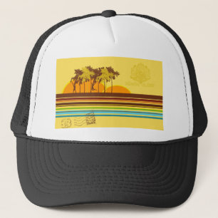 Hawaii-Insel Truckerkappe