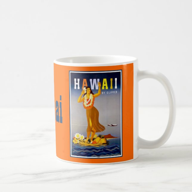 Hawaii-Insel von Kauai Kaffeetasse (Rechts)