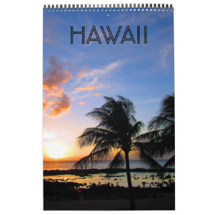 Hawaii-Inseln 2025 Kalender