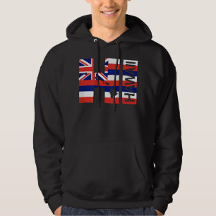 Hawaii-Inseln Hawaii Flag Beach Hoodie