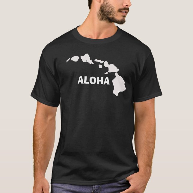 Hawaii-Inseln T-Shirt (Vorderseite)