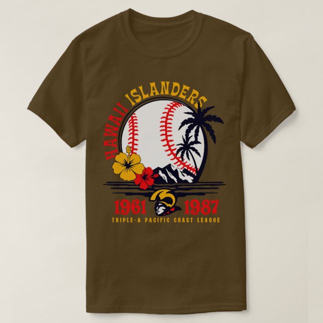 Hawaii Islanders T-Shirt (Design vorne)