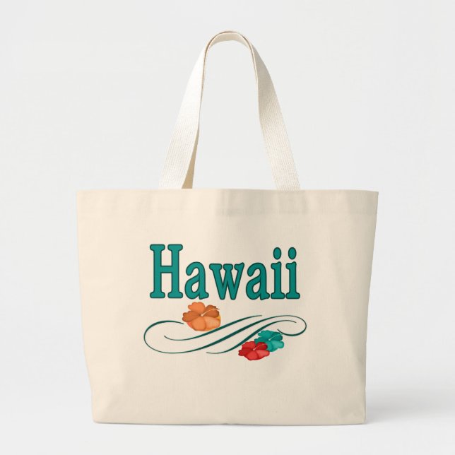 Hawaii Jumbo Stoffbeutel (Vorne)