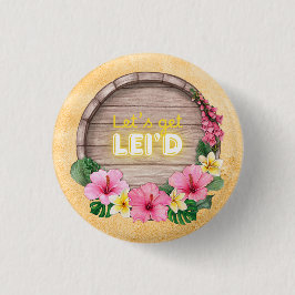 Hawaii-Junggesellinnen-Abschiedsparty Button