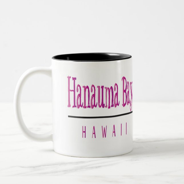 Hawaii-Kaffee-Tasse Zweifarbige Tasse (Links)