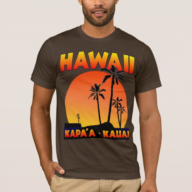 Hawaii - Kapaa - Kauai T-Shirt (Vorderseite)