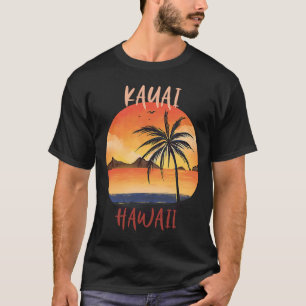 Hawaii Kauai Family Vacation Palmen Ozean Sun T-Shirt