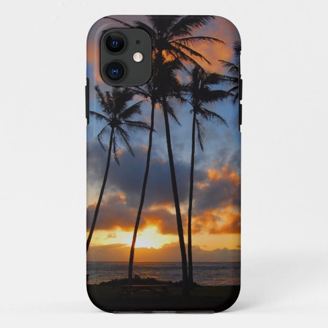 Hawaii Kauai iPhone 5 - Kapaa Sonnenaufgang Case-Mate iPhone Hülle (Rückseite)
