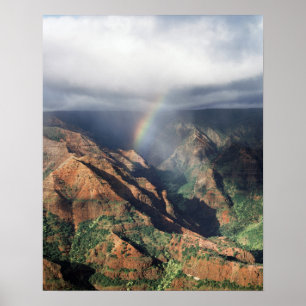 Hawaii, Kauai, Waimea Canyon Staat Park Poster