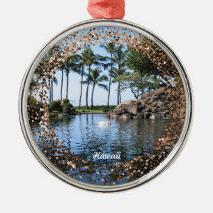 Hawaii Keepake-Ornament Ornament Aus Metall