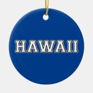 Hawaii Keramik Ornament