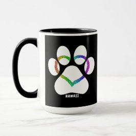 Hawaii Kitty Liebe Rainbow Tasse