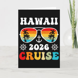 Hawaii-Kreuzfahrt 2026 Urlaubsreise passende Famil Karte