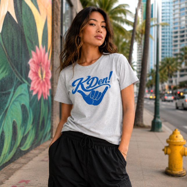 Hawaii Kultur - Kden! Tri-Blend Shirt (Von Creator hochgeladen)