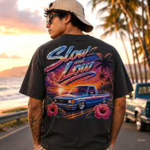 Hawaii-Kultur - Low Rider langsam und tief T-Shirt
