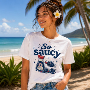 Hawaii-Kultur - So frech - Shoyu-Ausgabe Tri-Blend Shirt