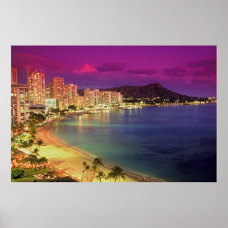 Hawaii-Küste Poster
