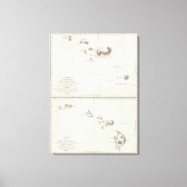 Hawaii Leinwanddruck (Vorderseite)