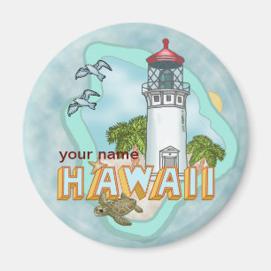 Hawaii Leuchtturm Magnet